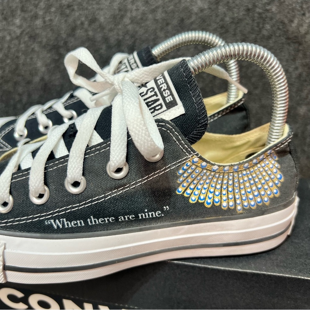 Converse Low Top “Ruth Bader Ginsburg” Women’s Shoes Size 6 - Picture 5 of 13